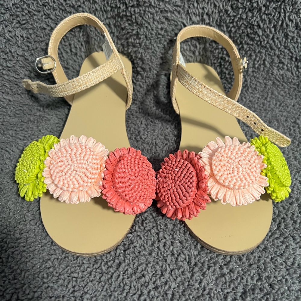 Janie and Jack Woven Strap Sandals
